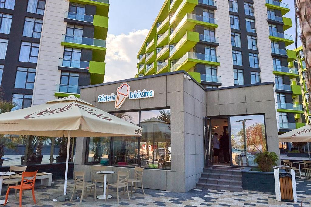 Aquamarin 2Bd Apt Spa N Pools Beach Resort Năvodari Esterno foto